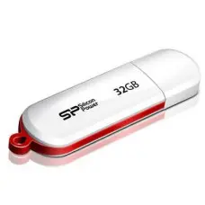 USB флеш накопичувач Silicon Power 32Gb LuxMini 320 (SP032GBUF2320V1W)