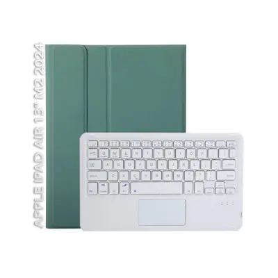 Чохол до планшета BeCover Keyboard+TouchPad Apple iPad Air 13" M2/M3 (2024/2025) Dark Green (712603)