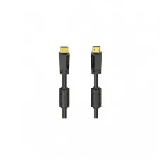 Кабель мультимедійний HDMI to HDMI 15.0m 4K Ethernet Gold Black Hama (00205010)