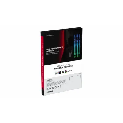 Модуль пам'яті для комп'ютера DDR4 32GB 3200 MHz Fury Renegade RGB Kingston Fury (ex.HyperX) (KF432C16RBA/32)