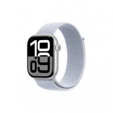 Смарт-годинник Apple Watch Series 10 GPS 46mm Silver Aluminium Case with Blue Cloud Sport Loop (MWWN3QH/A)