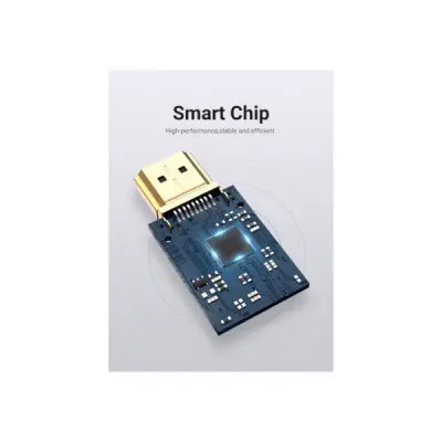 Кабель мультимедійний USB-C 3.1 to HDMI 1.5m 90° 4K 60 Гц PVC Black Vention (CGVBG)