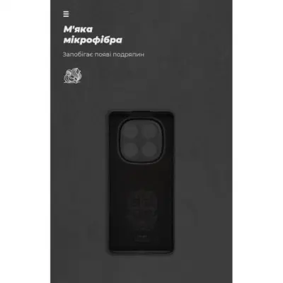 Чохол до мобільного телефона Armorstandart ICON Xiaomi Redmi Note 14 Pro 4G Camera cover Black (ARM79823)