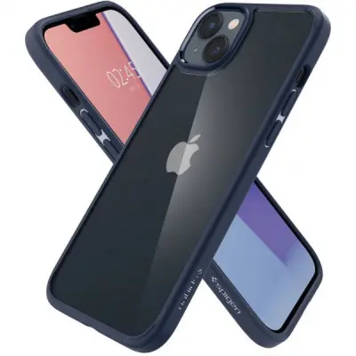 Чохол до мобільного телефона Spigen Apple iPhone 14 Ultra Hybrid, Navy Blue (ACS05045)