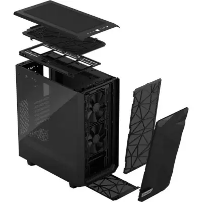 Корпус Fractal Design Meshify 2 Compact Black TG LT (FD-C-MES2C-03)