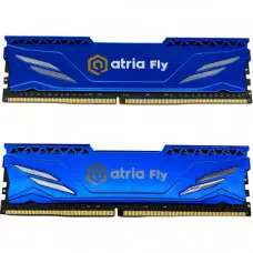Модуль пам'яті для комп'ютера DDR4 16GB (2x8GB) 3600 MHz Fly Blue ATRIA (UAT43600CL18BLK2/16)