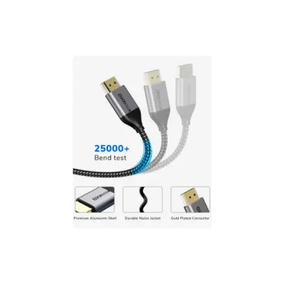 Кабель мультимедійний HDMI to HDMI 2.0m v2.1 Cabletime (CA914654)