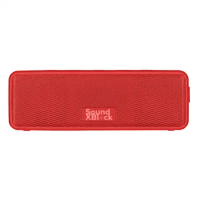 Акустична система 2E SoundXBlock TWS MP3 Wireless Waterproof Red (2E-BSSXBWRD)