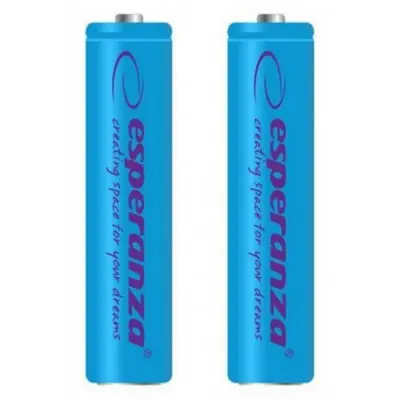 Акумулятор Esperanza AAA 1000mAh Ni-MH * 2 blue (EZA101B)