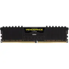 Модуль пам'яті для комп'ютера DDR4 8GB 2400 MHz Vengeance LPX Black Corsair (CMK8GX4M1A2400C16)