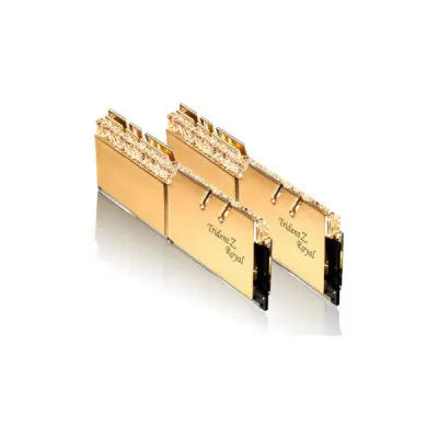 Модуль пам'яті для комп'ютера DDR4 64GB (2x32GB) 3600 MHz TridentZ RGB Royal Gold G.Skill (F4-3600C18D-64GTRG)