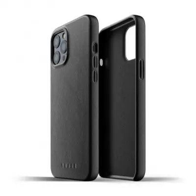 Чохол до мобільного телефона Mujjo iPhone 12 Pro Max Full Leather, Black (MUJJO-CL-009-BK)