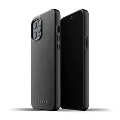 Чохол до мобільного телефона Mujjo iPhone 12 Pro Max Full Leather, Black (MUJJO-CL-009-BK)