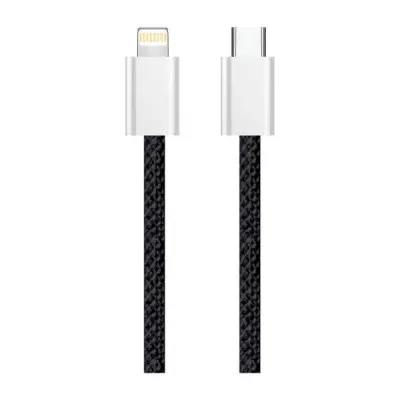 Дата кабель USB-C to Lightning 1.0m 27W black ColorWay (CW-CBPDCL061-BK)