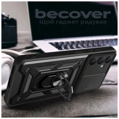 Чохол до мобільного телефона BeCover Military Samsung Galaxy A36 SM-A366 Black (712863)