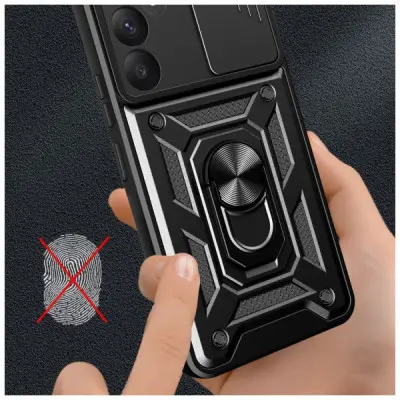 Чохол до мобільного телефона BeCover Military Samsung Galaxy A36 SM-A366 Black (712863)