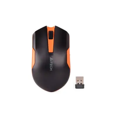 Мишка A4Tech G3-200N Black+Orange