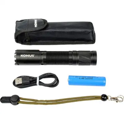 Ліхтар Konus Konuslight-RC7 (1200 Lm) USB Rechargeable (3931)