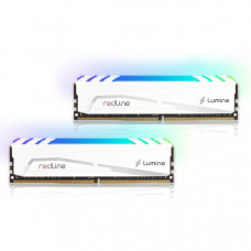 Модуль пам'яті для комп'ютера DDR4 64GB (2x32GB) 3600 MHz Redline Lumina RGB White Mushkin (MLB4C360JNNM32GX2)