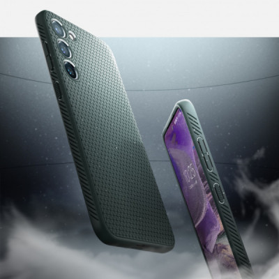Чохол до мобільного телефона Spigen Samsung Galaxy S23 Liquid Air, Abyss Green (ACS05713)