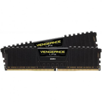 Модуль пам'яті для комп'ютера DDR4 8GB (2x4GB) 3000 MHz Vengeance LPX black Corsair (CMK8GX4M2C3000C16)