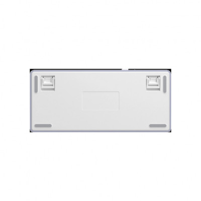 Клавіатура Aula F75 Gasket Greywood V3 switch Hot-Swap PBT Wireless/Bluetooth/USB White (6948391208640)