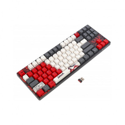 Клавіатура A4Tech Bloody WS87 Naraka Wireless/Bluetooth Black/Red (4711421001113)