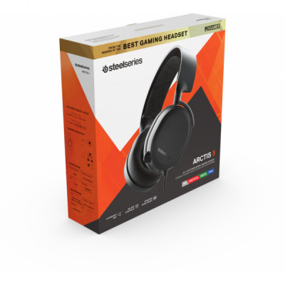 Навушники SteelSeries Arctis 3 Black 2019 Edition (61503)
