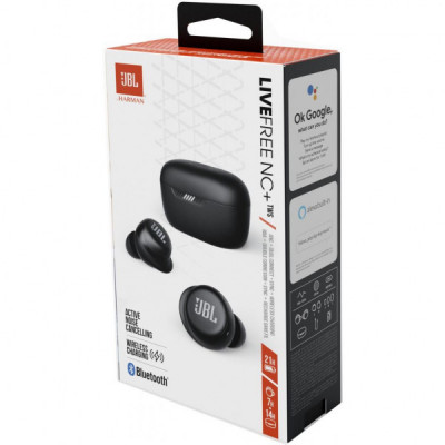 Навушники JBL Live Free NC+ Black (JBLLIVEFRNCPTWSB)