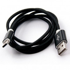 Дата кабель Dengos USB 2.0 AM to Type-C 1.5m black (NTK-TC-DL-BLACK)