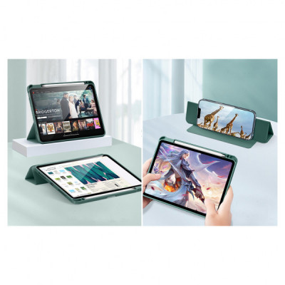 Чохол до планшета BeCover Removable Case mount Apple Pencil Apple iPad 10.9" 2022 Dark Green (708763)