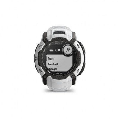 Смарт-годинник Garmin Instinct 2X Solar, Whitestone, GPS (010-02805-04)