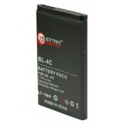 Акумуляторна батарея для телефону Extradigital Nokia BL-4C (950 mAh) (BMN6267)