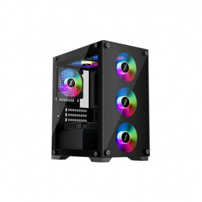 Корпус 1stPlayer X2-M-BK-4F1