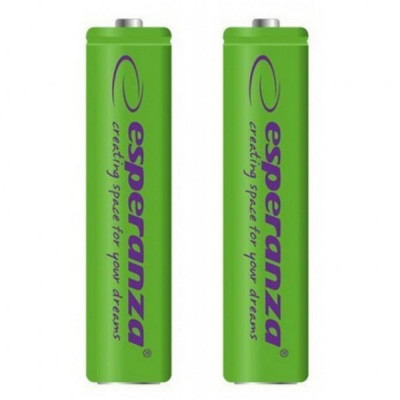 Акумулятор Esperanza AAA 1000mAh Ni-MH * 2 green (EZA101G)