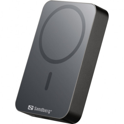 Батарея універсальна Sandberg 10000mAh 20W Magnetic Wireless Qi 15W (420-97)
