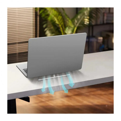 Підставка до ноутбука Ugreen LP846 Invisible Portable Desktop Laptop Stand 13-16" Silver (45415) Підставка до ноутбука Ugreen LP846 Invisible Portable Desktop Laptop Stand 13-16" Silver (45415)