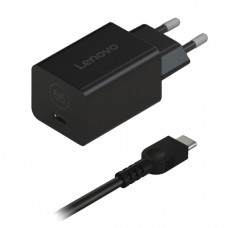 Блок живлення до ноутбуку Lenovo 65W GaN Nano Adapter USB Type-C (40AWGN65EU)