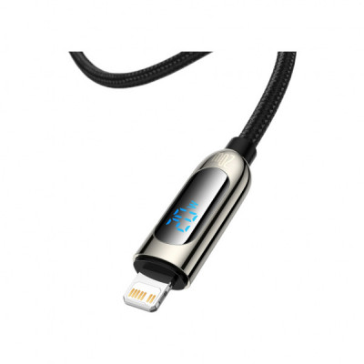 Дата кабель USB-C to Lightning 1.0m CATLSK 20W Display Black Baseus (CATLSK-01)