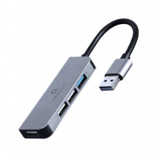 Концентратор Cablexpert USB-A to 1 х USB 3.1 Gen1 (5 Gbps), 3 х USB 2.0 (UHB-U3P1U2P3-01)