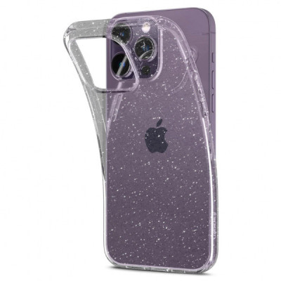 Чохол до мобільного телефона Spigen Apple iPhone 14 Pro Max Liquid Crystal Glitter, Crystal Quartz (ACS04810)