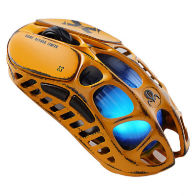Мишка GravaStar Mercury X RGB Wireless/Bluetooth/USB Battle-Worn Yellow (GS_X_YLW)