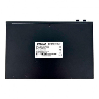 Комутатор мережевий Ewind EW-S1912CG-AP POE