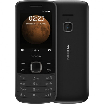 Мобільний телефон Nokia 225 4G DS Black