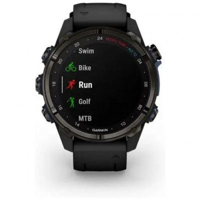 Смарт-годинник Garmin Descent Mk3i, 43mm, Crbn Gry DLC Ti/Blk, Dive Computer, GPS дайвінг комп'ютер (010-02753-11)