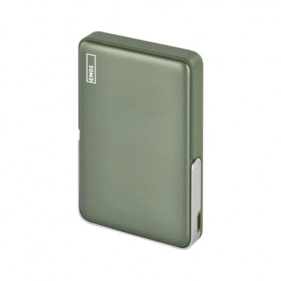 Батарея універсальна EMOS 10000mAh, MagSafe, 20W, green (B0552AG) Батарея універсальна EMOS 10000mAh, MagSafe, 20W, green (B0552AG)