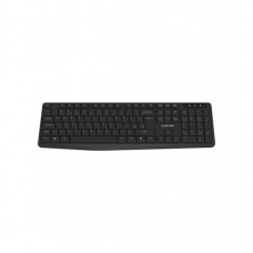 Клавіатура Canyon KB-W01 Water resistant Wireless UA Black (CNE-CKEYW01)
