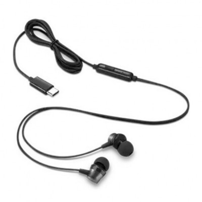 Навушники Lenovo USB-C Wired In-Ear Headphone Black (4XD1J77351)