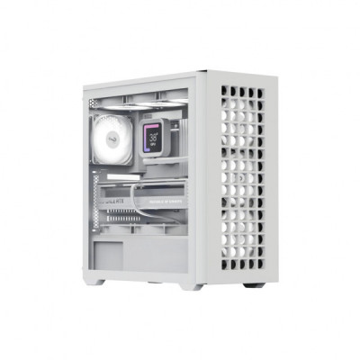 Корпус AeroCool D502A-G-WT-v1 White (ACCM-DS02043.21)