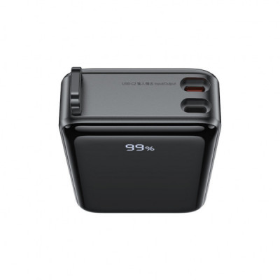 Батарея універсальна Acefast 20000mAh 67W PD/3.0, 20В/3.35A Type-C, USB-A, with cable, Li-ion M4 Black (6974316282723)